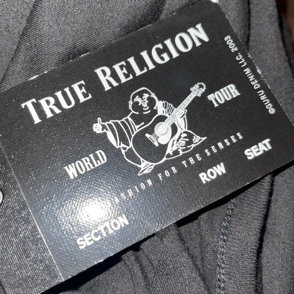 True Religion Size Small Black Crop Top NWT - Picture 4 of 5